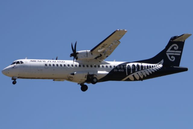 Aerospatiale ATR-72-600 (ZK-MVD) - on 28 December 2019