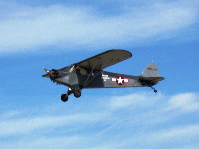 Piper NE Cub (N42869) - Taking off from RWY 24