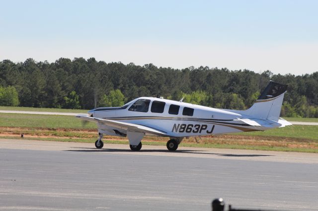 Beechcraft Bonanza (36) (N863PJ) - KAHN-KTOL