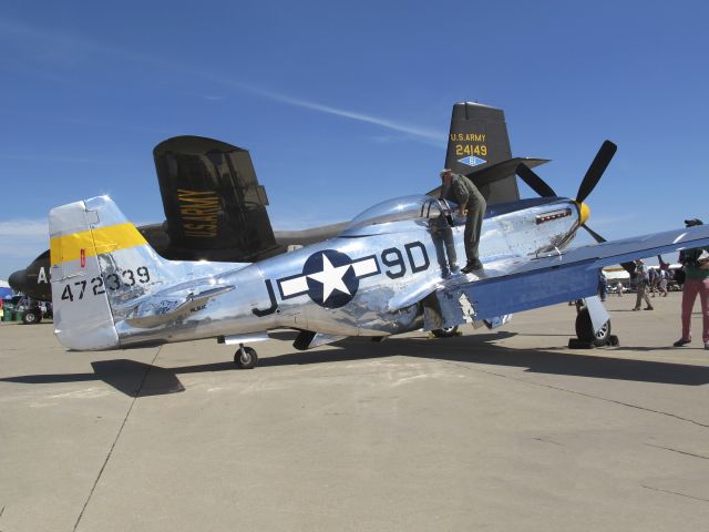 North American P-51 Mustang (N51JC) - Oshkosh 2013!