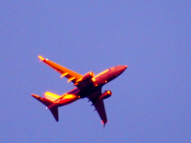 Boeing 737-700 (N283WN) - SWA1054br /MDW-TULbr /08/21/22