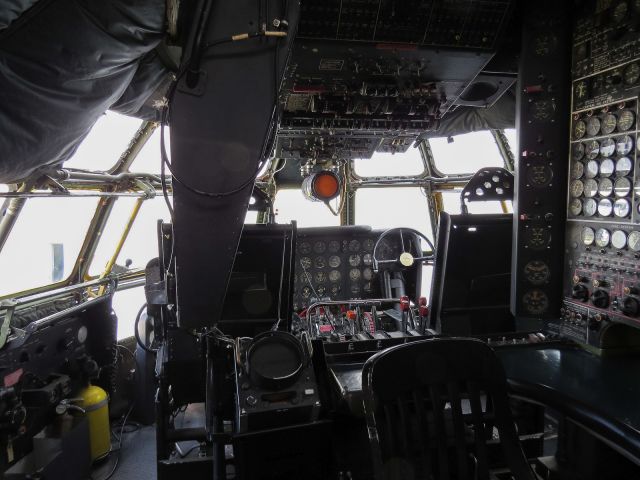 53-0200 — - The San Diego Air & Space Museum Gillespie Field Annex acquired a USAF KC-97L cockpit section and then restored the outside of it to beautifully replicate Northwest Orient Airlines Boeing 377 Stratocruiser "Honolulu." What an awesome view!