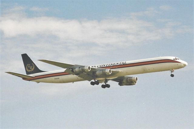 McDonnell Douglas DC-8-60 (N184SK) - Scanned from print.