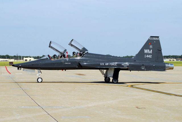 Northrop T-38 Talon — - T-38 after landing at Whiteman AFB.