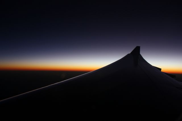 Airbus A330-300 (B-LAI) - Flying over the Outback enroute to MEL as CPA163 from Hong Kong! Great light