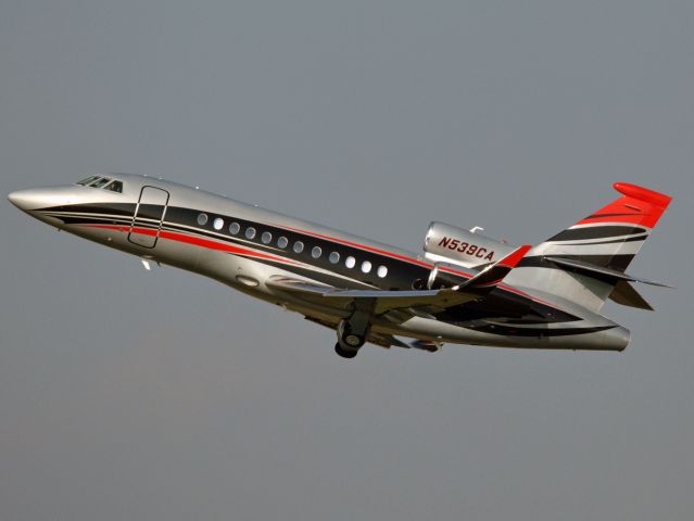 Dassault Falcon 900 (N539CA) - Departing from RWY22R