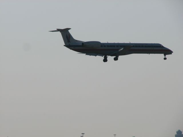 Embraer ERJ-145 (N820AE) - American eagle flight 3385 arriving from Chihuahua, Mexico