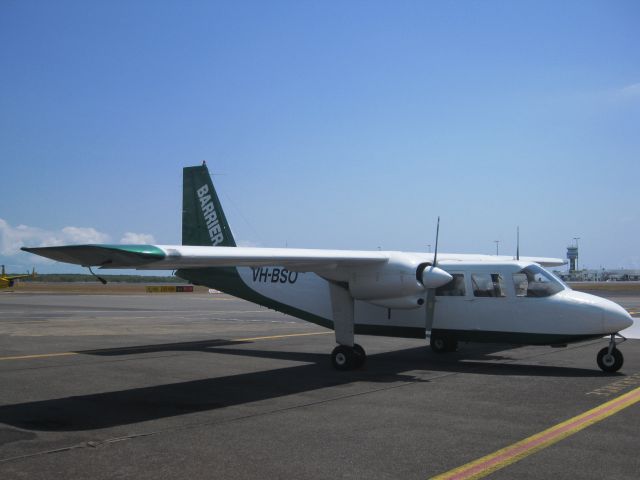 VH-BSO — - Barrier Air Service, Cairns International Airport, Queensland