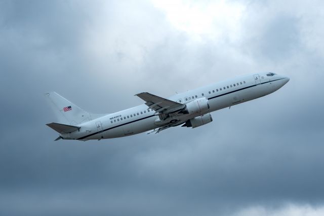 BOEING 737-400 (N640CS) - Not the Sound of Freedom Bird, B734 JPATS Departs for a Detention Center or Prison near you on a rainy March 2022 day.