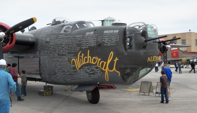 N224J — - Witchcraft was covered on this side with the names of the many supporters/contributors that have made it possible for the Collins Foundation to fly this classic warbird.