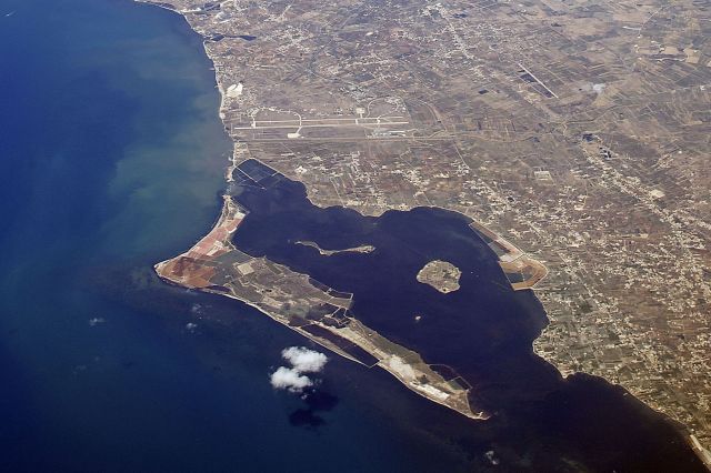 — — - Birgi Airport Sicily - on route between Malta and UK - SW of Palermo