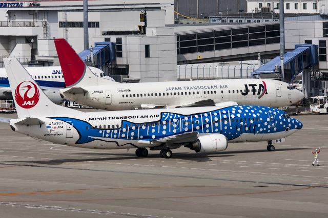 BOEING 737-400 (JA8940) - JA8940 & JA8939