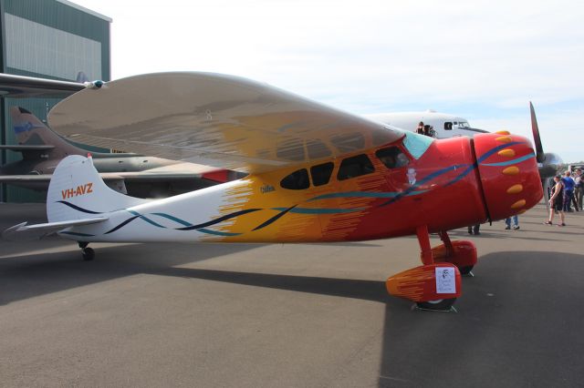 Cessna LC-126 (VH-AVZ) - Cessna 195.br /Photo: 06.05.2017