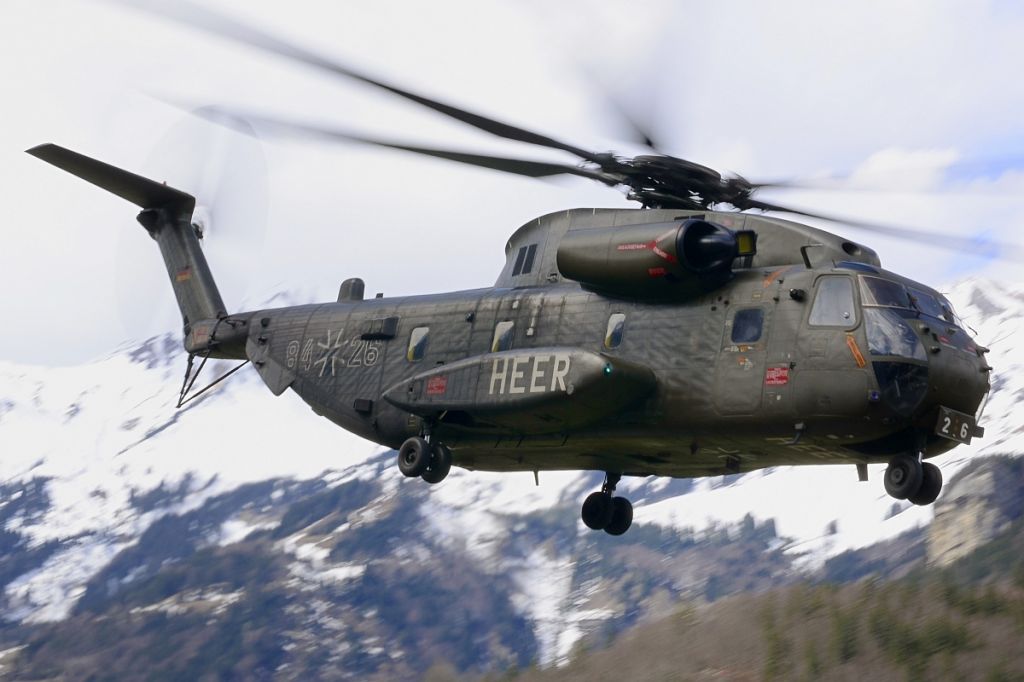 VFW CH-53G (N8426) - Monster in the mountains