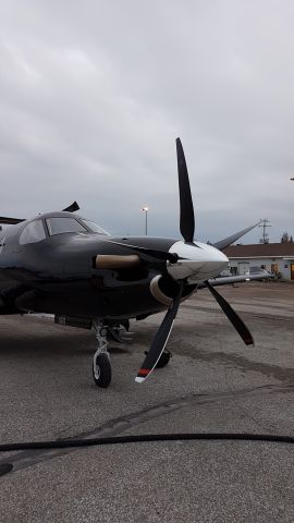 Pilatus PC-12 (N521TX) - Ferried to Denver KBJC as HB-FQK