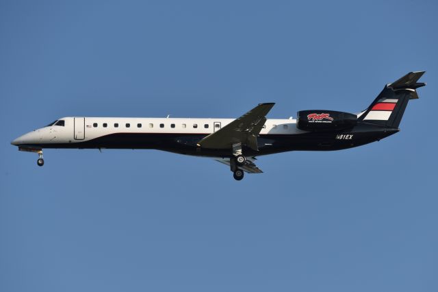 Embraer ERJ-145 (N81EX) - Exodus Aircraft. 23-R. 07-19-24. Rick Ware racing.