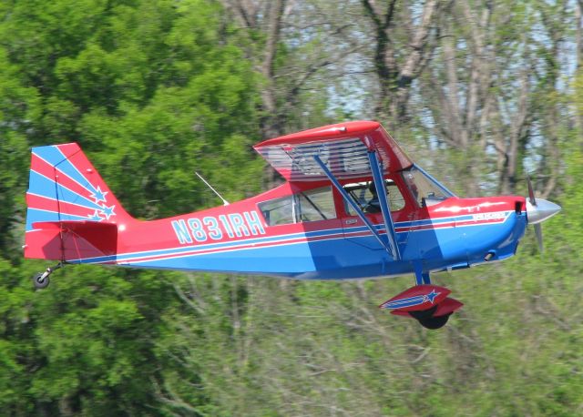 CHAMPION Decathlon (N831RH) - Landing on 14 at the Shreveport Downtown airport.