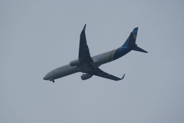 Boeing 737-800 (UR-PSA) - B737-8HX cn29658 on final rwy18R EHAM 17-07-2012
