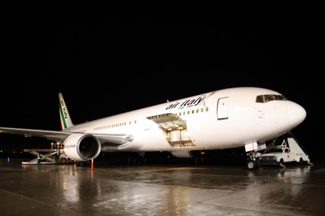 I-AIGG — - Air Italy B-767 troop movement from Germany to Canada