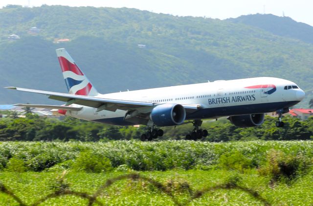 Boeing 777-200 (G-VIIU)