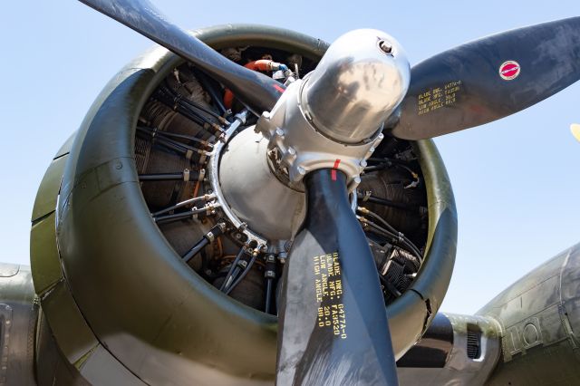 N7227C — - B-17G "Texas Raiders" photographed at Houston Executive Airport on April 14, 2019.