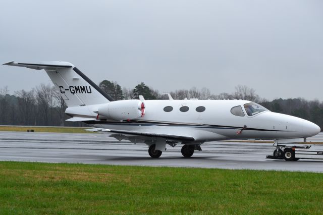 Cessna Citation Mustang (C-GMMU) - M5J AVIATION INC on a rainy day at JQF - 3/1/18