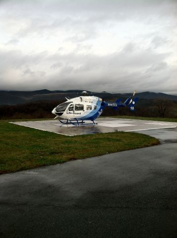 KAWASAKI EC-145 (N145CL) - Giles VA. (55VA) Hospital Pad