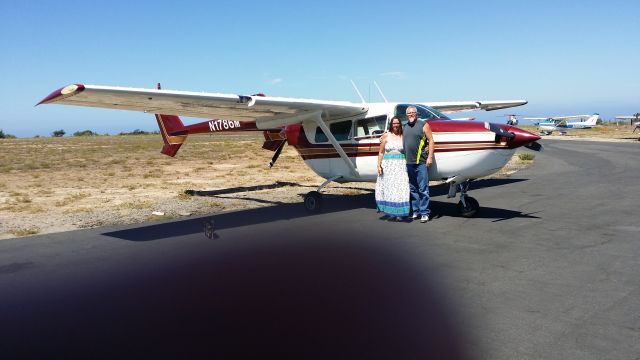 Cessna 336 Skymaster (N1786M) - Visiting Catalina with family