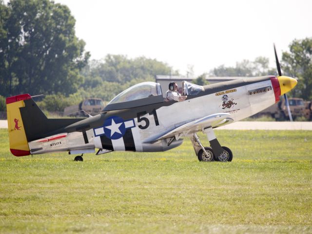 North American P-51 Mustang (N751TX) - Oshkosh 2013!