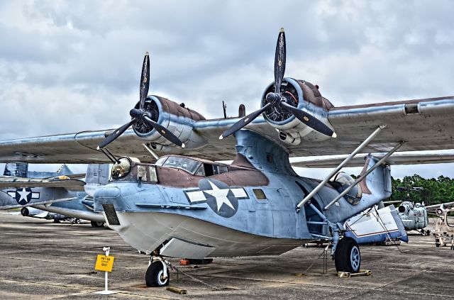 Cessna 401 (N607CC) - 1940 Consolidated Vultee PBY-5A Catalina BuNo 46602 (N607CC) (National Naval Aviation Museum)br /br /National Naval Aviation Museumbr /TDelCorobr /May 10, 2013