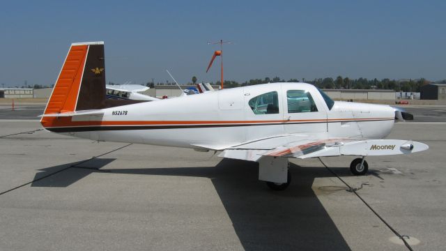 Mooney M-20 (N5267B) - Parked at Fullerton