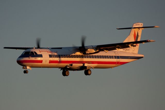 ATR ATR-72 (N426AT) - Arriving to Waco Regional