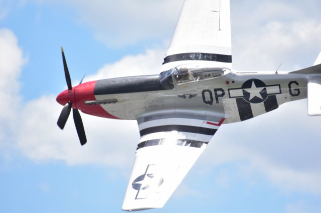 North American P-51 Mustang (N10601) - Mustang at WWII airshow, Reading Regional Airport