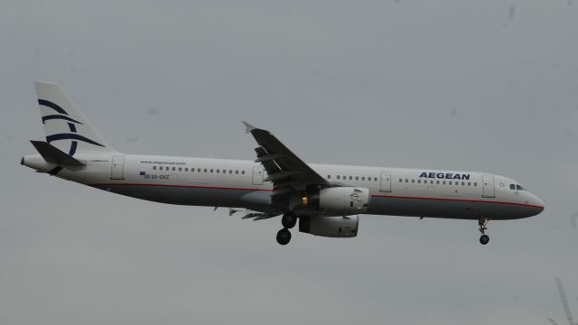 Airbus A321 (SX-DVZ)