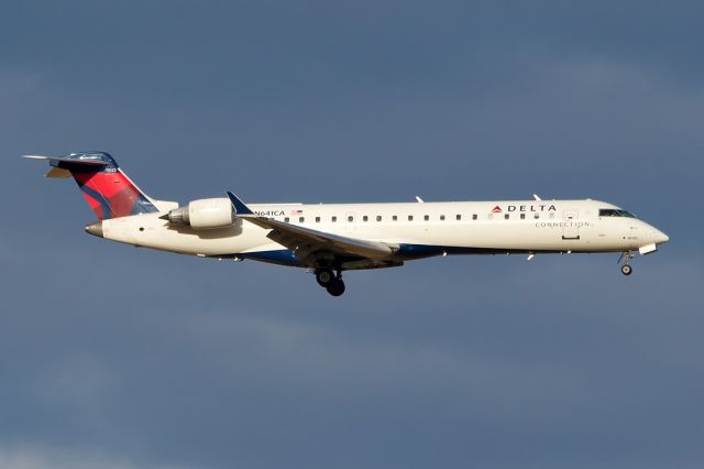 Canadair Regional Jet CRJ-700 (N641CA) - This is the plane that was struck by an Air France A380 during taxi at JFK airport