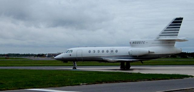 Dassault Falcon 50 (N505TC) - Shown here is this 1992 Dassault Breguet Falcon 50 Autumn of 2024.