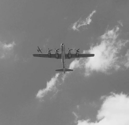 Boeing B-29 Superfortress (N69972) - This pictures where sent to be by a friend.