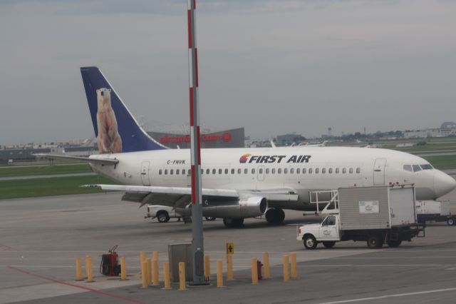 Boeing 737-200 (C-FNVK) - sitting on the ramp at CYUL