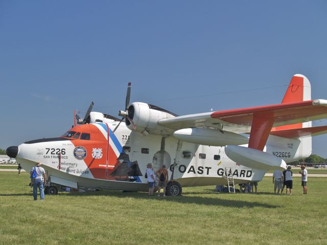 Grumman G-111 Albatross (N226CG) - Grumman Albatross, in USCG markings at Airventure 2011