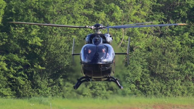 KAWASAKI EC-145 (N482AE) - Lebanon, TN -- Captured these morning shots from the east side of the field at Lebanon Municipal Airport.