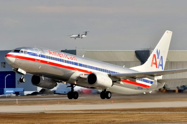 Boeing 737-800 (N855NN) - On the way to DFW/KDFW.