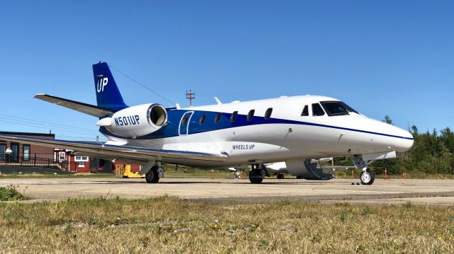 Cessna Citation Excel/XLS (N501UP) - 9/23/2018.