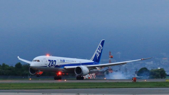 Boeing 787-8 (JA809A) - ANAbr /87-8 Dreamliner / 787-881 br /August.07.2015 Hakodate Airport [HKD/RJCH] JAPAN