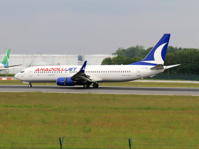 Boeing 737-800 (TC-JFE) - From Int'l Sabiha Gökçen Istanbul Turkey LTFJ.