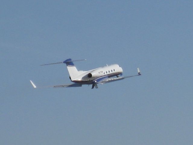 Gulfstream Aerospace Gulfstream IV (N475M) - Gear up.