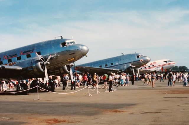 Douglas DC-3 (VH-ABR) - Bicentenary Air Show 1988