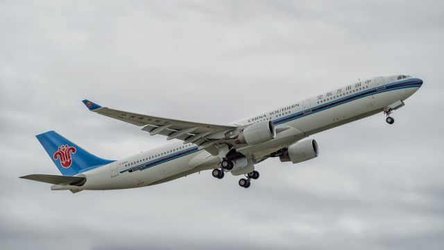 Airbus A330-300 (B-8360) - CZ664 to Guangzhou takes off for a 9 hour flight