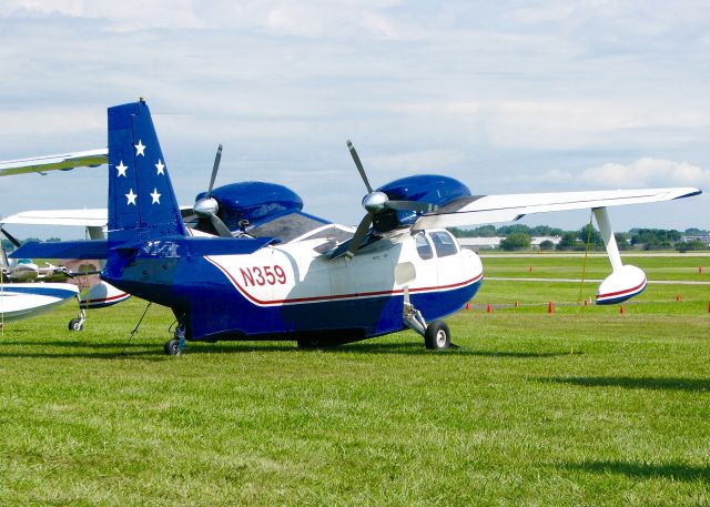 TRECKER Gull (N359) - AirVenture 2016.   PIAGGIO    P.136-L2