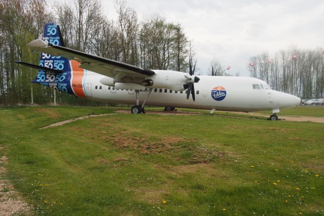 Fokker Maritime Enforcer (PH-OSI) - Outside the Netherlands air museum