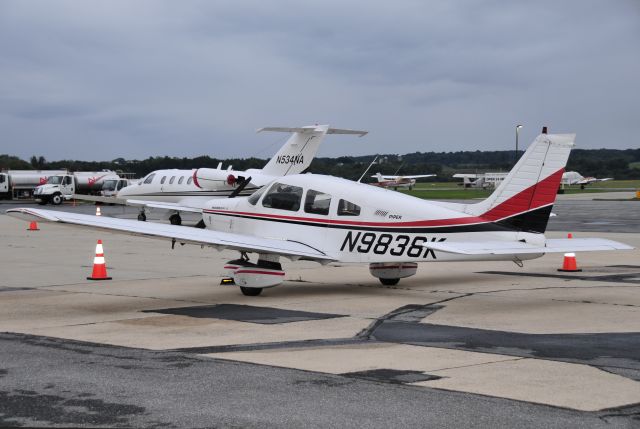 Piper PA-30 Twin Comanche (N9838K) - Seen at KFDK on 9/12/2009.br  br  NEGATIVE VOTE COURTESY OF SHREVEPORT, LOUISIANA USER WHOS RATED OVER 70 OF MY PHOTOS AS POOR.      a href=http://discussions.flightaware.com/profile.php?mode=viewprofile&u=269247  Profile/a     a href=http://www.mixmap.com/ target=_new title=MySpace Tracker  img src=http://www.mixmap.com/xxx/no_image_tracker_strict.jpg border=0 height=1 width=1 style=visibility:hidden; alt=MySpace Tracker/a